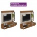 Home Linea Brasil Maceió Para TV até 70" Com LED Feijó/Off White 810002032/205739