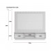 Home Linea Brasil Maringá Para TV até 70" Nature/Chumbo 8100022037/207063