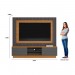 Home Linea Brasil Maringá Para TV até 70" Nature/Chumbo 8100022037/207063