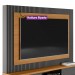 Home Linea Brasil Maringá Para TV até 70" Nature/Chumbo 8100022037/207063