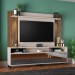 Home Theater Notável NT 1080 para TV até 55 Polegadas Off White/Nogal Trend