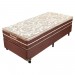 Colchão Prorelax Bali Meio Casal 128x188x28cm D33 Mola Ensacada com Pillow Top Duplo Marrom (BA13)