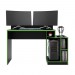 Mesa Gamer Albatroz Play Preto Fosco Liso/Verde Neon 2105.226 