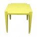 Conjunto Mesa Pisani Plástica com 4 Cadeiras Amarelo