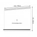 Painel Frade City New para TV até 55 Polegadas Off White/Coral 10.00433/150