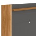 Painel Linea Brasil Aurora Para TV até 60” Nature/Chumbo 810006048/207063