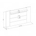 Painel Linea Brasil Aurora Para TV até 60” Nature/Off White 810006048/207039