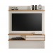 Painel Notável NT 1155 para TV até 55 Polegadas Off White/Freijó Trend