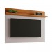 Painel Notável NT 1185 para TV até 50 Polegadas Off White/Freijó Trend