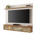Painel Notável NT 1200 para TV até 65 Polegadas Off White/Freijó Trend