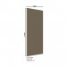 Painel para Edição Henn 100x240x2.5cm Duna O468-23 100% MDF 