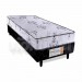 Cama Box Probon Super D28 88x188x54cm Solteiro Conjugado Espuma Preto/Branco 