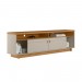Rack Linea Brasil Araçatuba Para TV até 75” Nature/Off White 810003054/207039