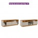 Rack Linea Brasil Araçatuba Para TV até 75” Nature/Off White 810003054/207039