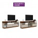 Rack Linea Brasil Recife Para TV até 70” Freijó/Off White 810003019/205739