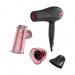 Secador de Cabelo Cadence Curve E Art SEC720 127V com Acessórios Preto/Rosa