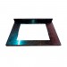 Tampo Granil para Cooktop 4 Bocas 70cm Granito Verde Ubatuba