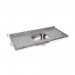 Tampo Granil para Pia 120cm 1 Cuba Granito Ocre