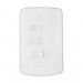 Ventilador de Teto Ventisol Wind Light 3 Pás com Lustre 127V 130W Branco/Mogno 2302 