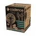 Ventilador Cadence Eros Supreme Coluna VTR865 127V 40cm Preto/Azul