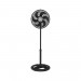 Ventilador de Coluna Ventisol Turbo 6 Pás 30cm Oscilante 127V 52W Preto 8235 