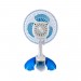 Ventilador de Mesa Portátil Ventisol Mini 3 Pás 20cm 127V 18W Branco 8757