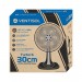 Ventilador de Mesa Ventisol Turbo 6 Pás 30cm Oscilante 127V 52W Vermelho 10022
