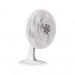 Ventilador de Mesa Ventisol Turbo 6 Pás 40cm Oscilante 127V 80W Branco 4197