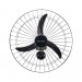 Ventilador de Parede Ventisol Comercial 3 Pás 60cm Bivolt 200W Preto 543 