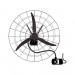 Ventilador de Parede Ventisol Industrial 1M 3 Pás 100cm 220V 1/2CV Preto 1175
