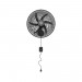 Ventilador de Parede Ventisol Monta Fácil 6 Pás 50cm 127V 135W Preto 11421