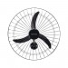 Ventilador de Parede Ventisol New 3 Pás 50cm 127V 130W Preto 484