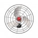 Ventilador de Parede Ventisol Power 3 Pás 70cm Bivolt 230W Preto/Branco 4201