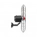 Ventilador de Parede Ventisol Power 3 Pás 70cm Bivolt 230W Preto/Branco 4201