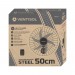 Ventilador de Parede Ventisol Steel 6 Pás 50cm Bivolt 200W Preto 5319