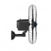 Ventilador de Parede Ventisol Steel 6 Pás 60cm Bivolt 230W Preto 10274