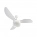 Ventilador de Teto Ventisol Fênix 3 Pás 127V 130W Branco 370